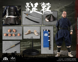 Palm Empire Japanese Samurai Ashigaru (Black Armor) 1/12 Scale Figure (PE009)