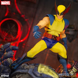 Mezco One:12 Collective Deluxe Steelbox Tigerstripe Wolverine