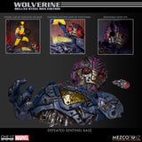 Mezco One:12 Collective Deluxe Steelbox Tigerstripe Wolverine