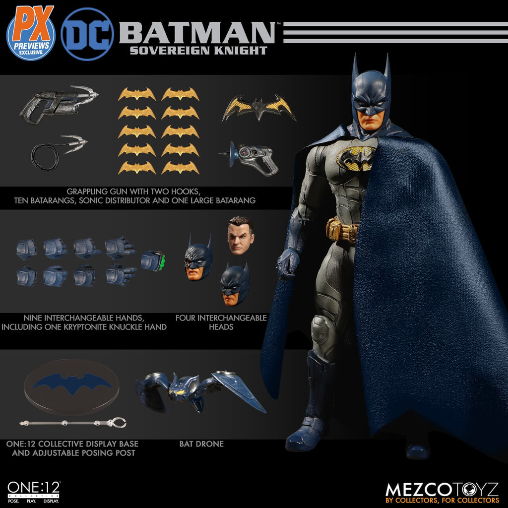 Mezco batman sovereign knight px exclusive Clearance