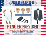 Pre-Order - 1/6th Head & Suit Kit - FingerSnap Toys Finger President (FS6904)