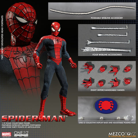 PRE-ORDER - One:12 Collective SPIDER-MAN 6-inch clothed figure