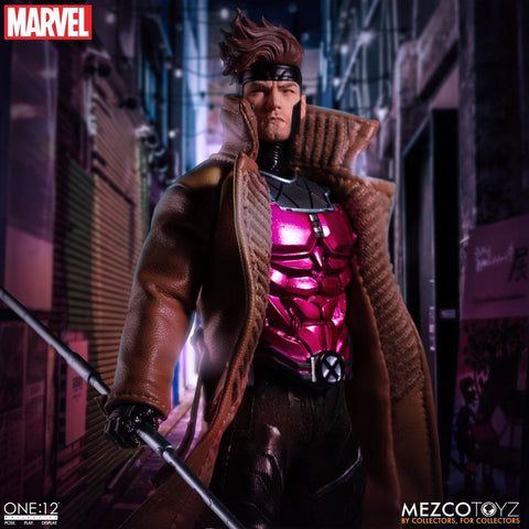 (Non mint box) Mezco One:12 Collective Gambit figure