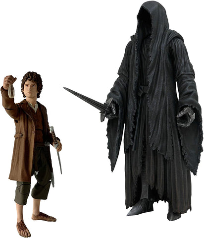 (dented box) Lord Of The Rings Series 2 - Frodo and Ringwraith w/ Suaron BAF pieces