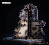 In Stock! TWToys 1/12 Scale Diorama Bombed Building Base