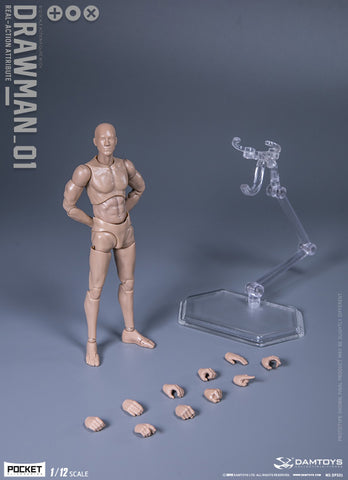 DAMTOYS 1/12 “DRAWMAN” DPS01 Action Figure