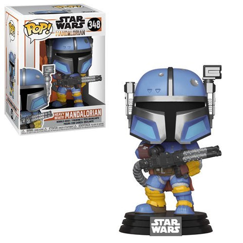 (Limit 1) Star Wars The Mandalorian Heavy Infantry Mandalorian Funko Pop! Vinyl Figure