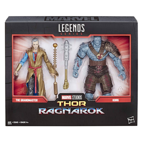 Marvel Legends Grandmaster and Korg 6-Inch Action Figure Set