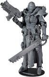 McFarlane Toys Warhammer 40,000 (Grey AP) Adepta Sororitas BattleSister 7" Action Figure