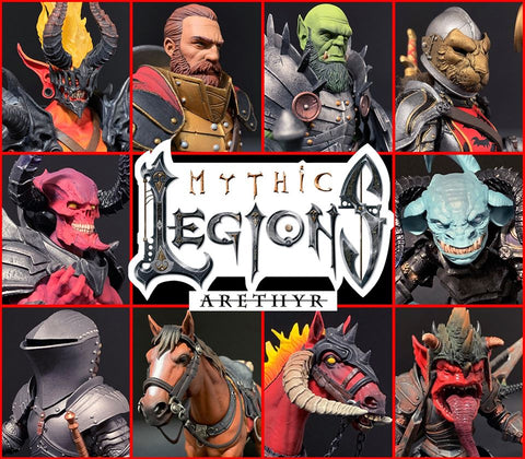Pre-Order - Mythic Legions: Arethyr Wave ALL IN (10-Figure Set)