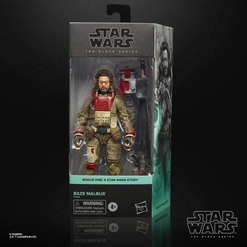 Star Wars Black Series Baze Malbus 6-Inch Figure