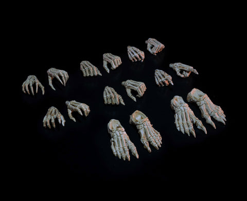 Pre-Order - Mythic Legions Necronominus SKELETONS OF NECRONOMINUS HANDS PACK