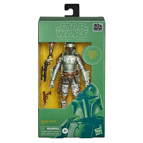 (scuffed box) Star Wars Black Series Carbonized Boba Fett 6-inch Figure
