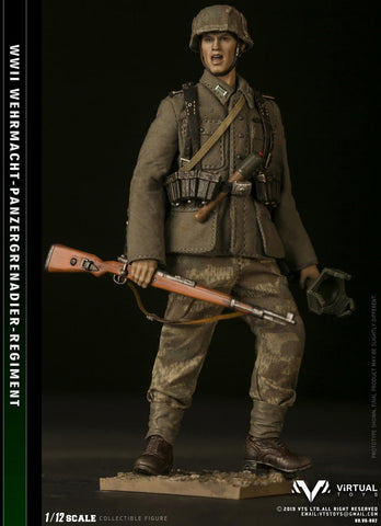 Pre-Order - 1/12 POCKET ELITE SERIES  WWII Wehrmacht Panzergrgrenadier Regiment