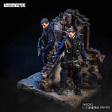 In Stock! TWToys 1/12 Scale Diorama Bombed Building Base