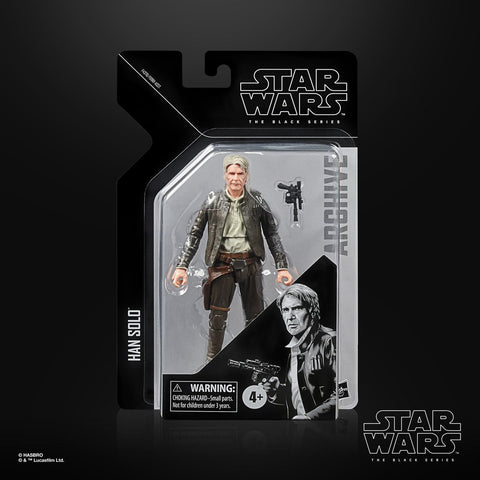 Star Wars Black Series Archive Han Solo (Force Awakens) 6-Inch Figure