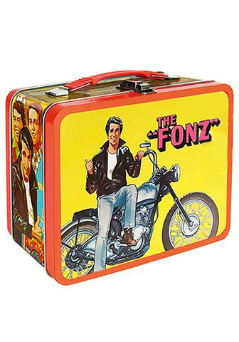 Happy Days The Fonz Tin Tote Lunch Box