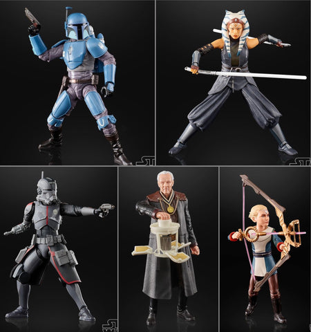 Star Wars Black Series 6-inch Wave 32 (Set of 5)