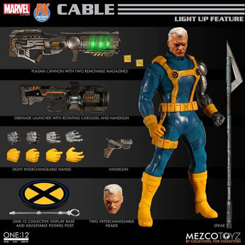 Mezco One:12 PX Exclusive Cable with light up features