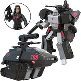 (Dented box) Transformers G.I. Joe Mash-Up Megatron H.I.S.S. Tank w/ Baroness