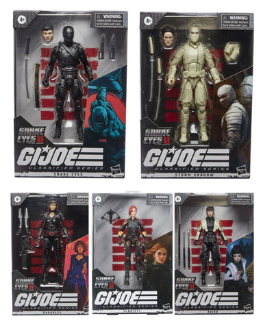 Bundle - GI Joe Classified Movie Wave 1 (5-Figure Set)