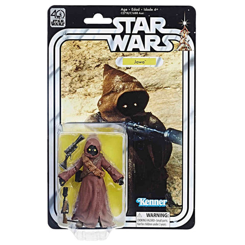 (non mint) Star Wars Black Series 40th Jawa 6-Inch Figure