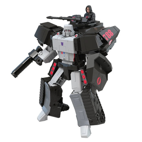 (Dented box) Transformers G.I. Joe Mash-Up Megatron H.I.S.S. Tank w/ Baroness