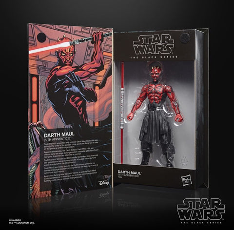 Star Wars Black Series Sith Apprentice Darth Maul 6-Inch Figure