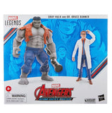 Marvel Legends Bruce Banner & Grey Hulk