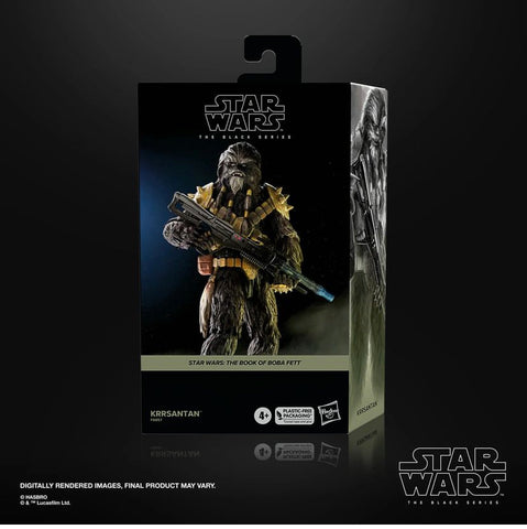 Star Wars: The Black Series 6" Deluxe Krrsantan (Book of Boba Fett) Just in