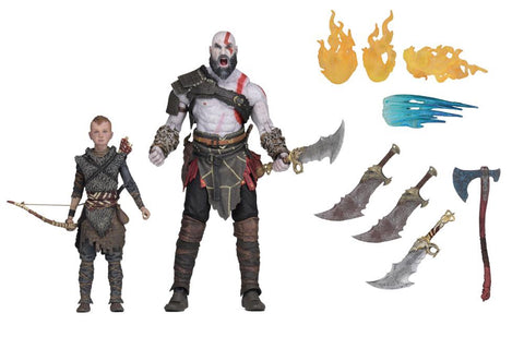 Neca Kratos & Son 2 pack