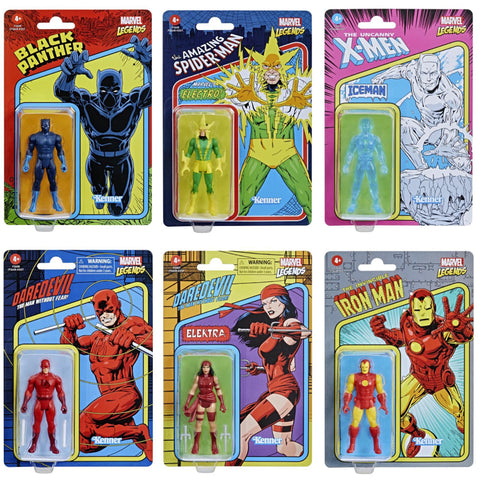Marvel Retro 3.75” Wave 2 (6 Figure Set)
