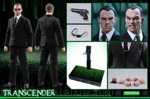 Toy Works 1/6 Scale Agent Smith Transcender Matrix Figure