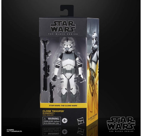 (Sloppy paintjob) Star Wars Black Series Clone Trooper Kamino 6-Inch Figure