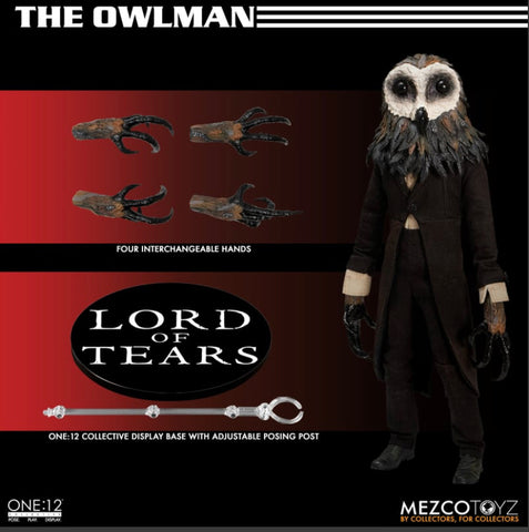 Pre-Order - Mezco One12 Lord of Tears: The Owlman