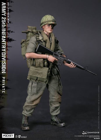 DAMTOYS  1/12 POCKET ELITE SERIES - ARMY 25th Infantry Division Private