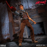 FREE SHIPPING! Mezco One:12 Collective Evil Dead 2 Ash