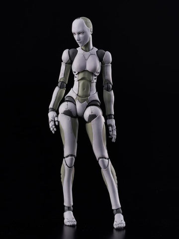 (Dented box) 1000toys TOA Heavy Industries Synthetic Human (Female) 1/12 Scale PX Previews Exclusive Figure