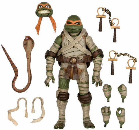 Neca TMNT Michaelangelo as The Mummy Figure