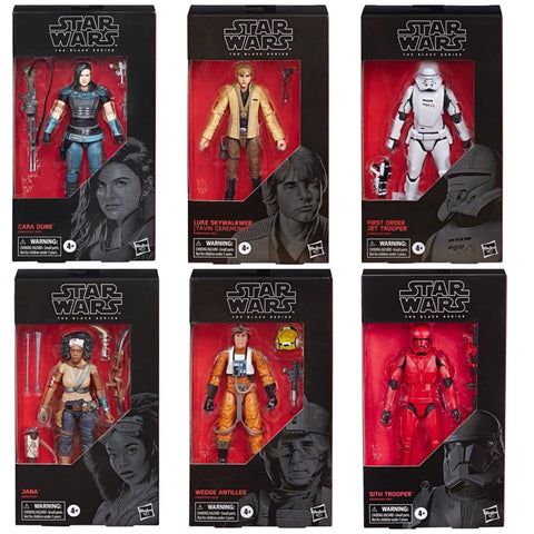 Star Wars Black Series Wave 34 (6-Figure Set)
