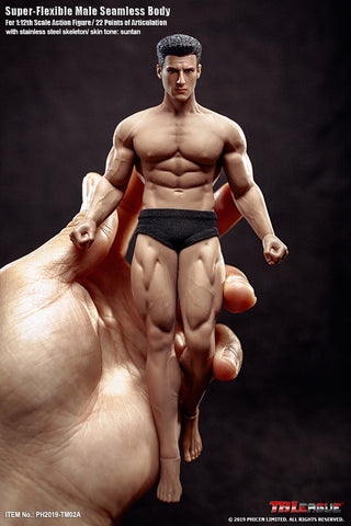 SALE! (Bulky body) TBLeague 1/12th Scale Male Seamless Body TM02A