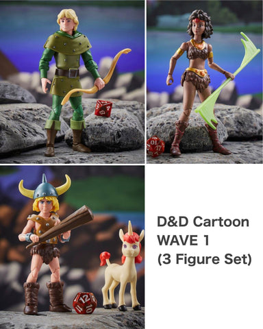 Dungeons & Dragons Cartoon Figures Wave 1