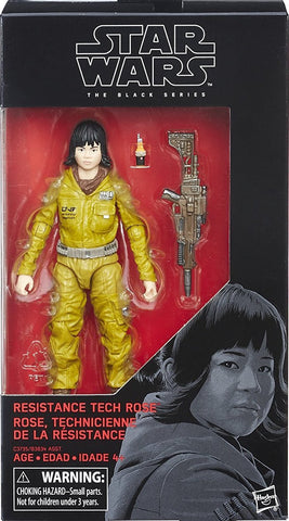 Shelfwarmer Special - Star Wars Black Series - Rose Tico (Tech) 6-Inch Figure