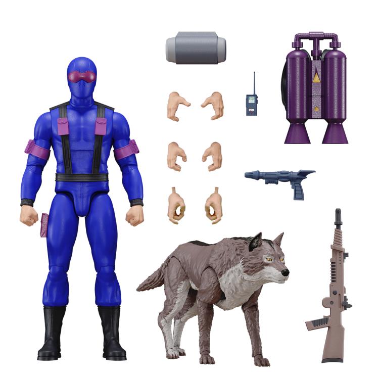 GI Joe Snake Eyes & Timber フィギュアセット Super7 Ultimates GI Joe Snake Eyes & Timber 7-Inch Figure